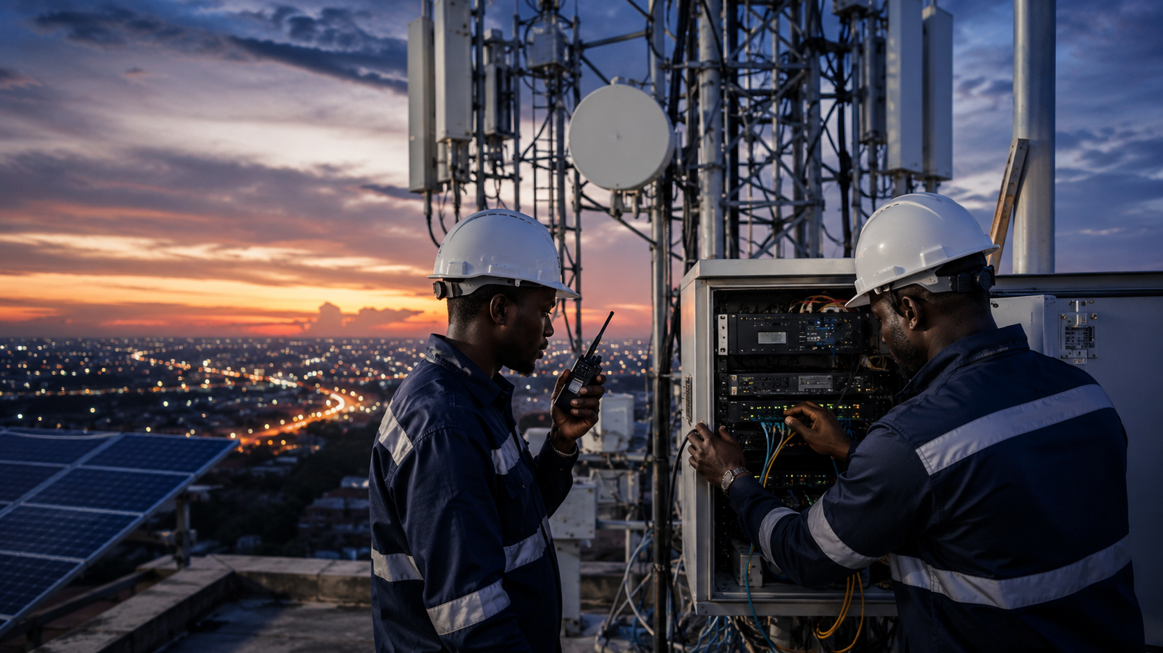 Ingénieur GNT Congo sur site — supervision d'infrastructure critique